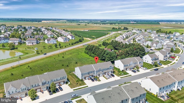 346 Goodwick Dr, Middletown, DE 19709 - aerial perspective of suburban area with a large body of water
