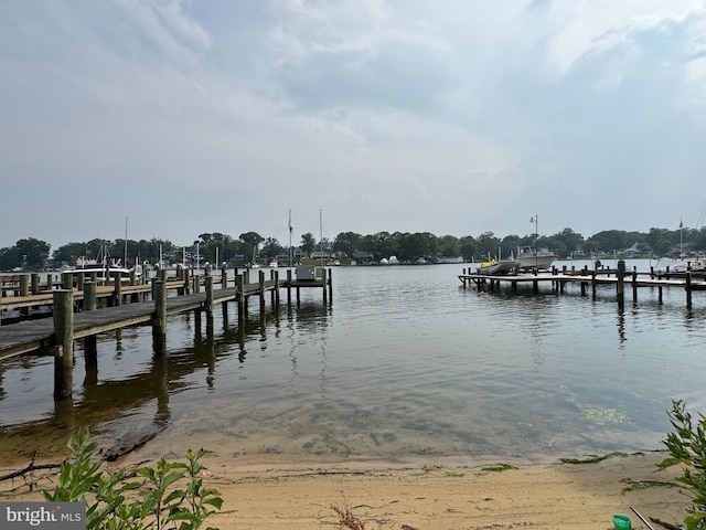 372 Riverside Dr, Pasadena, MD 21122 - dock with a water view