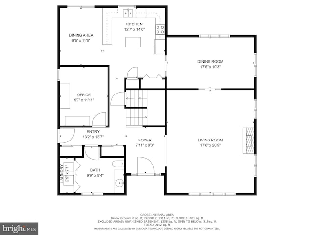 1319 Shady Ln, Tamaqua, PA 18252 - view of property floor plan