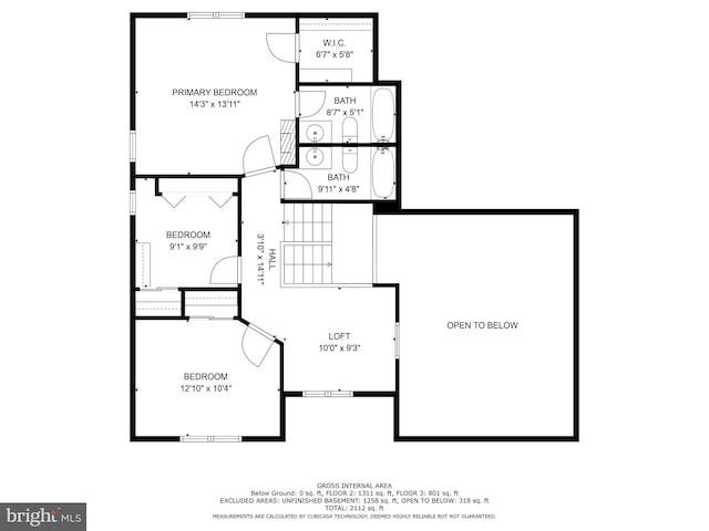 1319 Shady Ln, Tamaqua, PA 18252 - view of room layout
