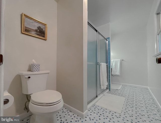12987 Holly Way, Lusby, MD 20657 - full bathroom with tile patterned floors and a stall shower