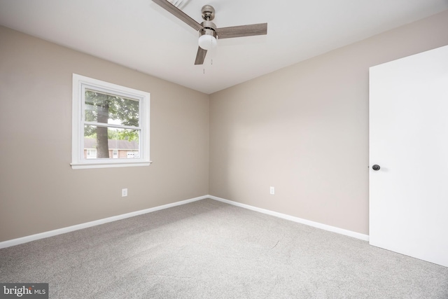 7043 Cromwell Ave, Salisbury, MD 21804 - unfurnished room with carpet and a ceiling fan