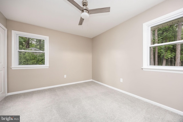 7043 Cromwell Ave, Salisbury, MD 21804 - unfurnished room featuring carpet flooring and a ceiling fan