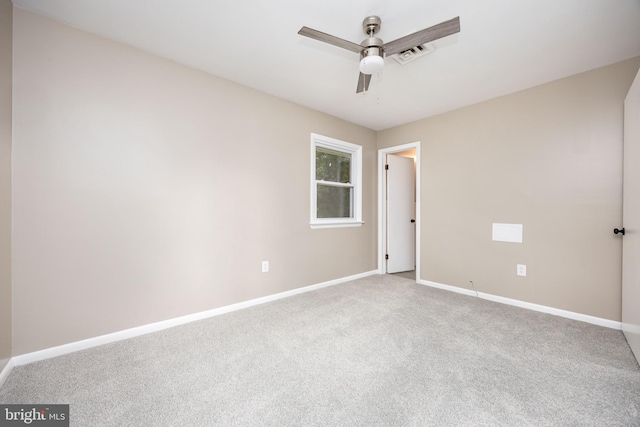7043 Cromwell Ave, Salisbury, MD 21804 - unfurnished room featuring ceiling fan and carpet floors