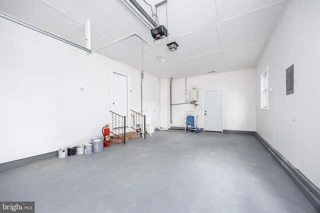 7043 Cromwell Ave, Salisbury, MD 21804 - garage featuring electric panel and a garage door opener