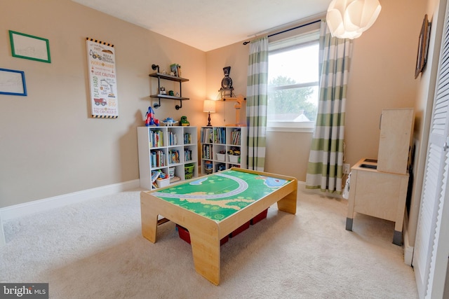 4328 Rolling Stone Way, Alexandria, VA 22306 - rec room featuring carpet floors and baseboards