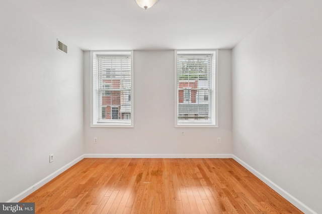 434 N Budd St, Philadelphia, PA 19104 - spare room featuring light wood-style floors and baseboards