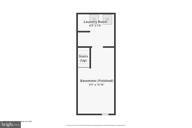 434 N Budd St, Philadelphia, PA 19104 - view of property floor plan