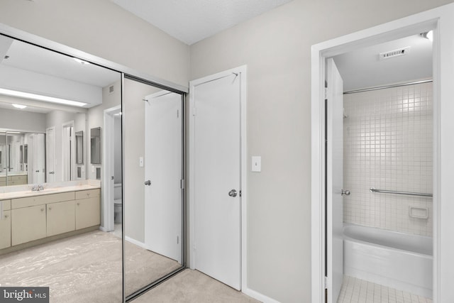 5501 Seminary Rd Unit 407S, Falls Church, VA 22041 - full bath with vanity and tub / shower combination