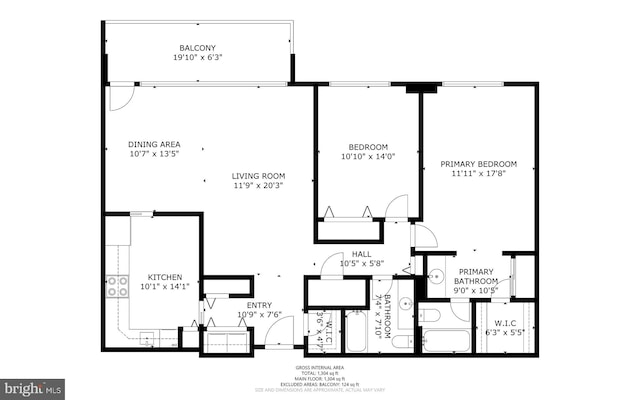 5501 Seminary Rd Unit 407S, Falls Church, VA 22041 - view of property floor plan