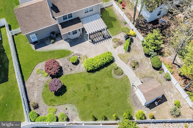 1632 Breakers Dr, Manahawkin, NJ 08050 - view from above of property