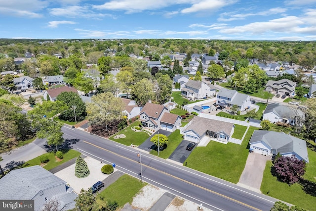 1632 Breakers Dr, Manahawkin, NJ 08050 - aerial perspective of suburban area
