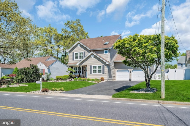 1632 Breakers Dr, Manahawkin, NJ 08050 - traditional-style house with driveway and an attached garage