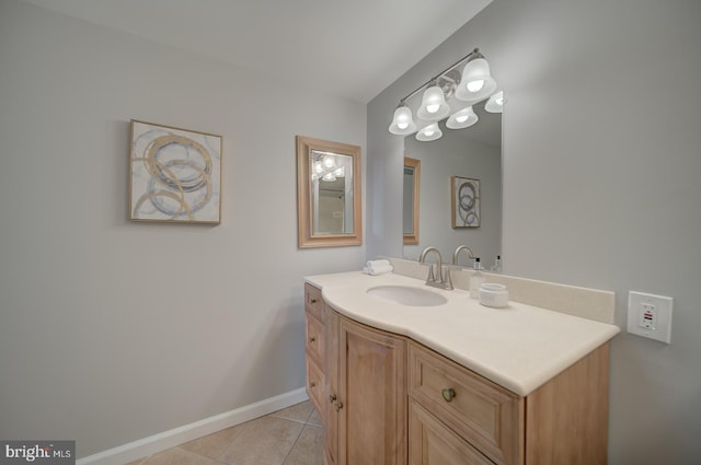 5300 Holmes Run Pkwy Unit 709, Alexandria, VA 22304 - bathroom featuring vanity and tile patterned flooring