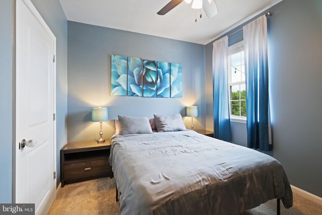 2014 Fauna Dr, Frederick, MD 21702 - bedroom with carpet floors and ceiling fan