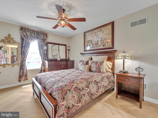 42 Bissenden Way, Reinholds, PA 17569 - bedroom featuring baseboards and a ceiling fan