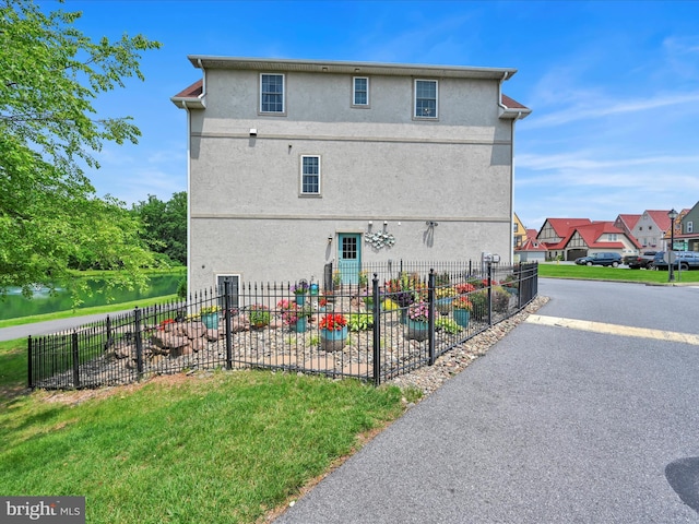 42 Bissenden Way, Reinholds, PA 17569 - rear view of property with stucco siding