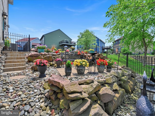 42 Bissenden Way, Reinholds, PA 17569 - view of patio featuring stairway