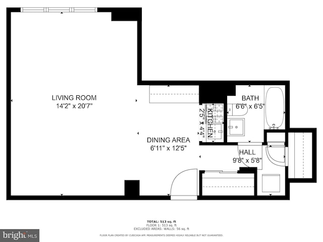 1301 N Harrison St Unit 1106, Wilmington, DE 19806 - view of property floor plan