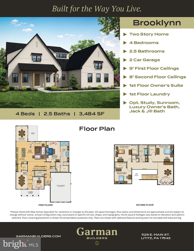 2034 N Fall Harvest Dr Unit 056, Mechanicsburg, PA 17055 - view of floor plan / room layout