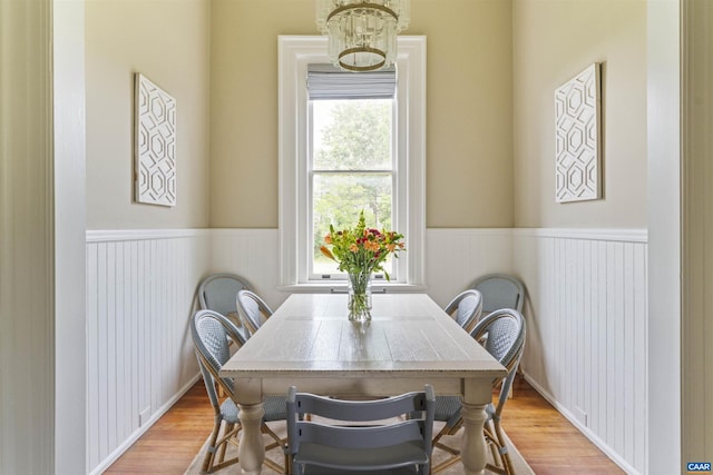 2024 Rivermont Ave, Lynchburg, VA 24503 - dining area featuring wainscoting and wood finished floors