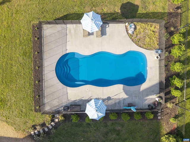 2024 Rivermont Ave, Lynchburg, VA 24503 - drone / aerial view of a pool