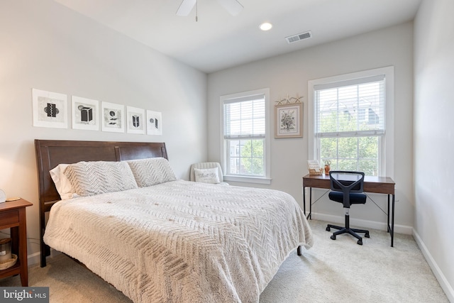 6006 Charles Xing, Ellicott City, MD 21043 - bedroom with carpet flooring and a ceiling fan