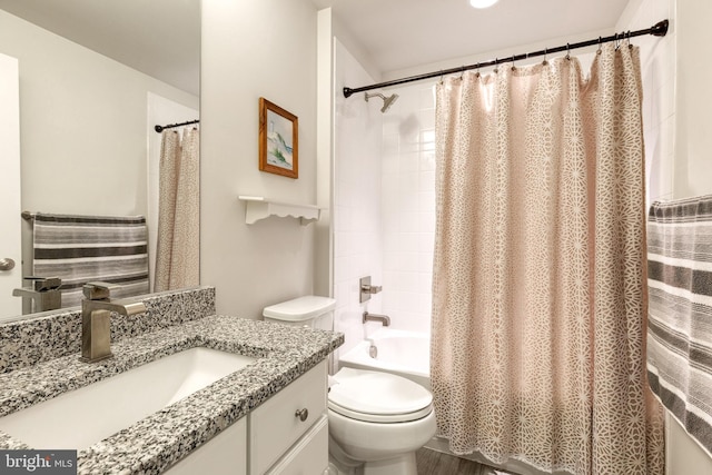 6006 Charles Xing, Ellicott City, MD 21043 - bathroom with vanity and shower / tub combo with curtain