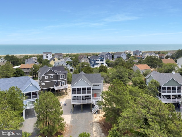 1510 N Bay Shore Dr, Milton, DE 19968 - aerial perspective of suburban area featuring a large body of water