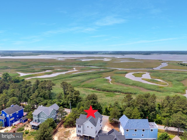 1510 N Bay Shore Dr, Milton, DE 19968 - aerial view of residential area featuring a local golf course