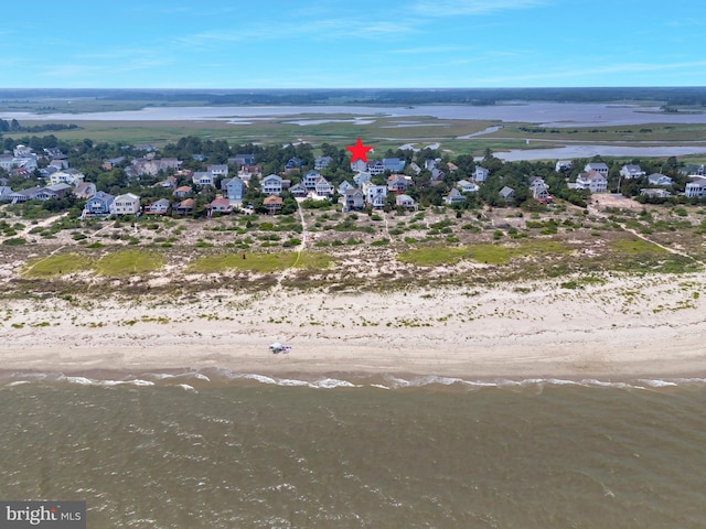 1510 N Bay Shore Dr, Milton, DE 19968 - aerial perspective of suburban area featuring extended coastline