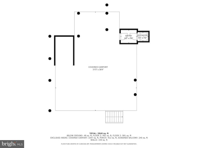 1510 N Bay Shore Dr, Milton, DE 19968 - view of property floor plan