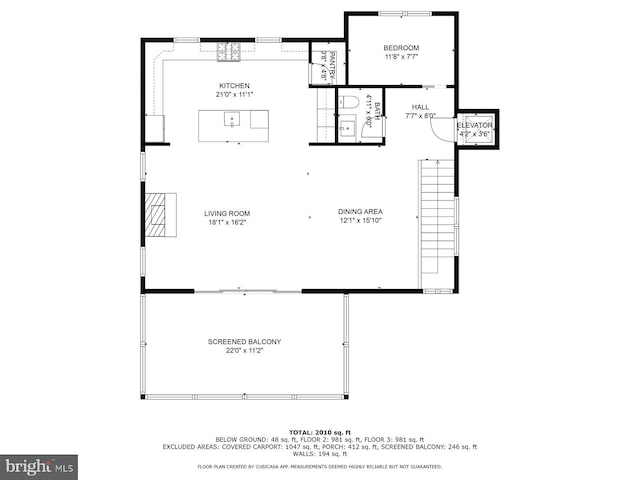 1510 N Bay Shore Dr, Milton, DE 19968 - view of home floor plan
