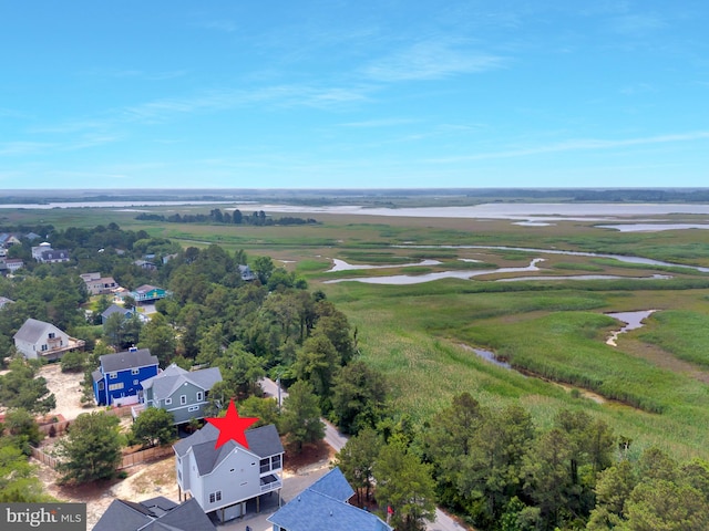 1510 N Bay Shore Dr, Milton, DE 19968 - aerial view of residential area with a nearby body of water