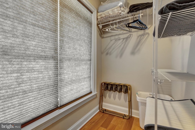 1510 N Bay Shore Dr, Milton, DE 19968 - walk in closet featuring light wood-style flooring