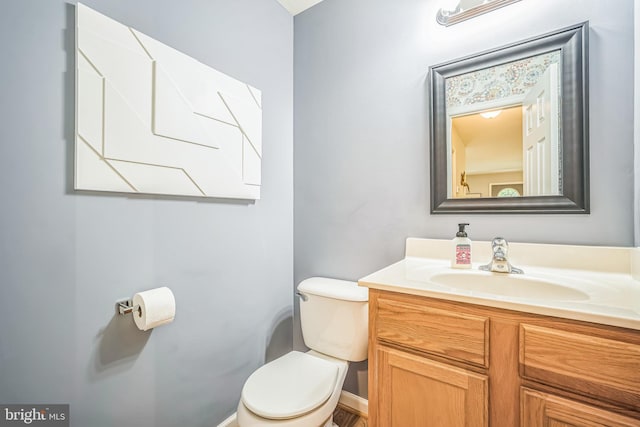 16206 Tiffany Ln, Haymarket, VA 20169 - bathroom with toilet and vanity