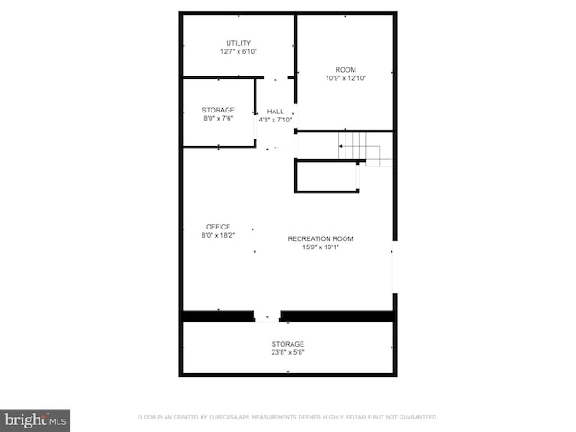 16206 Tiffany Ln, Haymarket, VA 20169 - view of room layout