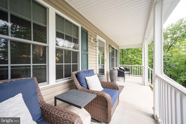 16206 Tiffany Ln, Haymarket, VA 20169 - view of porch