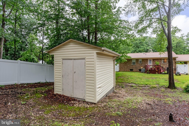 405 Confederate Blvd, Fredericksburg, VA 22401 - view of shed with view of scattered trees