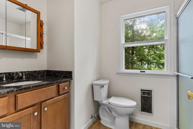 7 Forest Ln, Carlisle, PA 17015 - bathroom featuring healthy amount of natural light, vanity, and a shower with shower door
