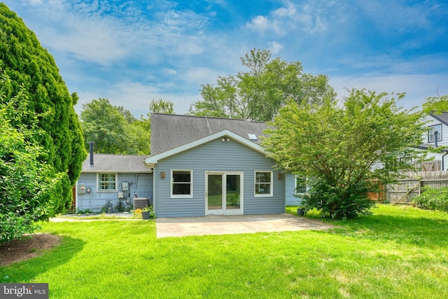 2818 Spiral Ln, Bowie, MD 20715 - back of house with a patio area and roof with shingles