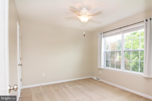 43 Oak Crest Ct, Hanover, PA 17331 - unfurnished room featuring light carpet and ceiling fan