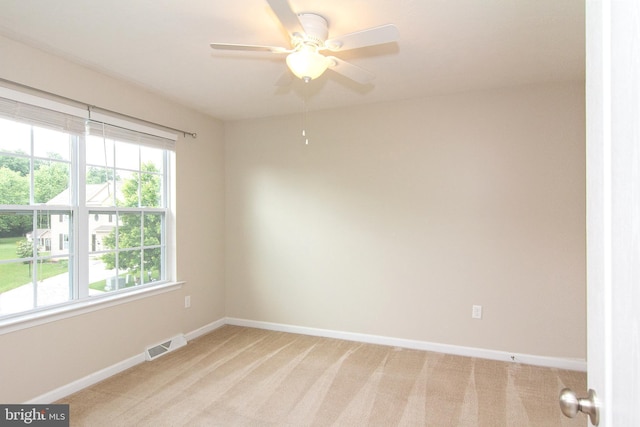 43 Oak Crest Ct, Hanover, PA 17331 - spare room with light carpet and ceiling fan