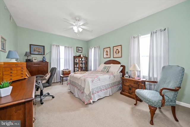 101 Colonial Downs Ct Unit 1301, Newark, DE 19702 - bedroom featuring multiple windows, a desk, and light colored carpet