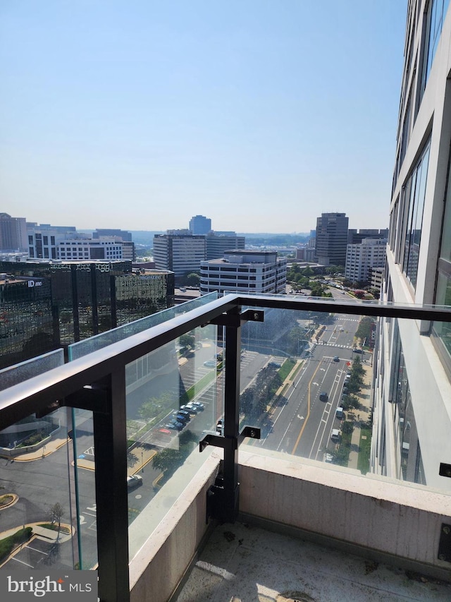 1650 Silver Hill Dr Unit 1608, Mclean, VA 22102 - balcony featuring a view of city