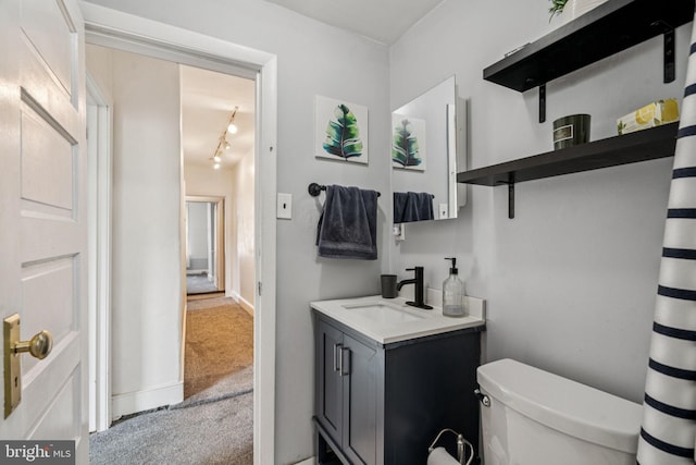 6022 Mccallum St, Philadelphia, PA 19144 - bathroom featuring vanity and toilet