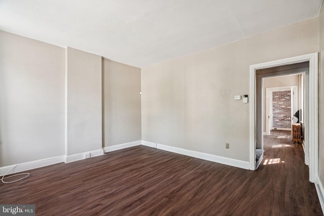 6022 Mccallum St, Philadelphia, PA 19144 - spare room featuring dark wood-type flooring