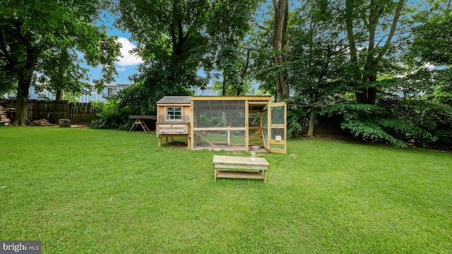 1226 Brownsville Rd, Feasterville Trevose, PA 19053 - view of yard with exterior structure and an outdoor structure