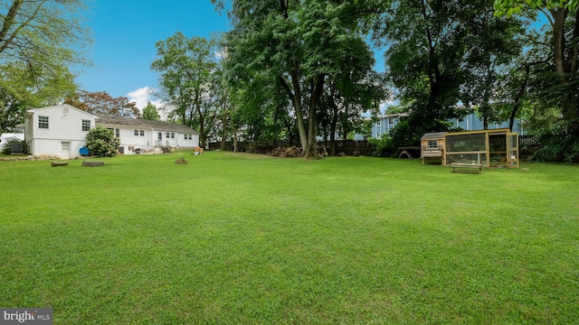 1226 Brownsville Rd, Feasterville Trevose, PA 19053 - view of yard featuring exterior structure and an outdoor structure