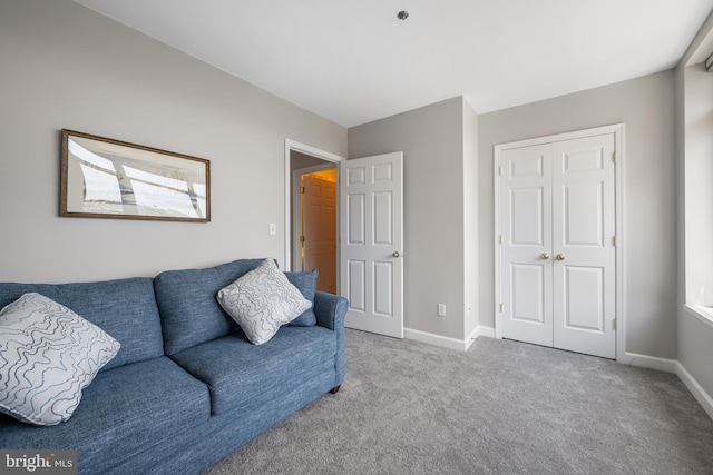 100 Harborview Dr Unit 212, Baltimore, MD 21230 - carpeted living room featuring baseboards